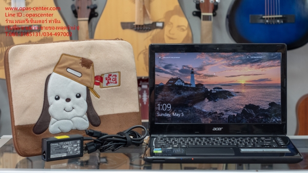 โน้ตบุ๊ค Acer รุ่น E1-432 Penium Ram4G HDD500GB ที่ชาร์ท กระเป๋า สภาพดี