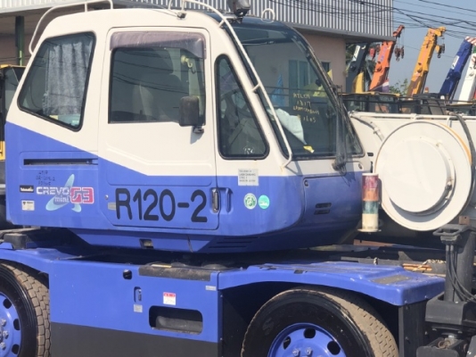 ขายรถเครน TADANO GR120N-2 (ขนาด 12 ตัน) ปี 2008 นำเข้าเองจากญี่ปุ่น สภาพสวยพร้อมใช้ มีVDOการทำงานครับ ขายรถเครน TADANO GR120N-2 (ขนาด 12 ตัน) ปี 2008 นำเข้าเองจากญี่ปุ่น สภาพสวยพร้อมใช้ มีVDOการทำงานครับ