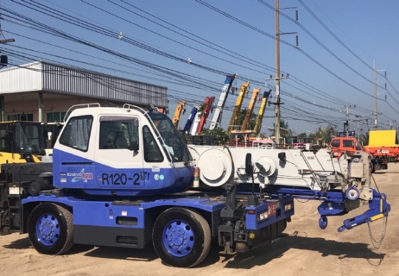 ขายรถเครน TADANO GR120N-2 (ขนาด 12 ตัน) ปี 2008 นำเข้าเองจากญี่ปุ่น สภาพสวยพร้อมใช้ มีVDOการทำงานครับ ขายรถเครน TADANO GR120N-2 (ขนาด 12 ตัน) ปี 2008 นำเข้าเองจากญี่ปุ่น สภาพสวยพร้อมใช้ มีVDOการทำงานครับ