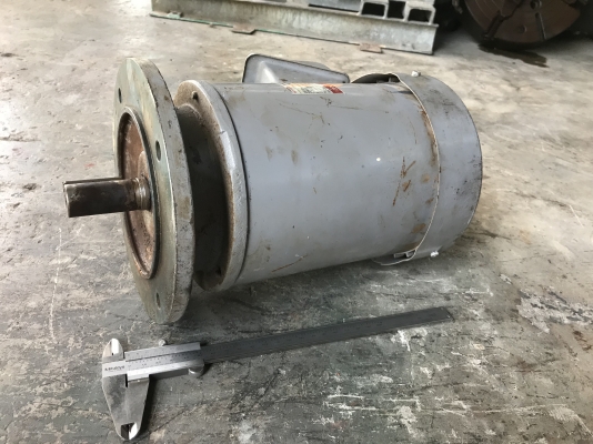 ขายมอเตอร์แบบหน้าแปลน Mitsubishi 2HP. 380V 1450rpm. สภาพสวยเดิม หายาก หมุนนิ่ม พร้อมใช้งาน ราคา 2,200 บาท
