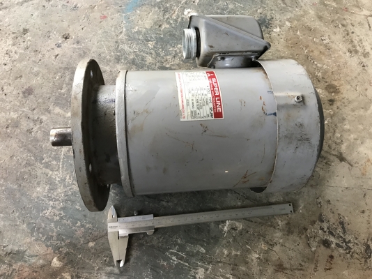 ขายมอเตอร์แบบหน้าแปลน Mitsubishi 2HP. 380V 1450rpm. สภาพสวยเดิม หายาก หมุนนิ่ม พร้อมใช้งาน ราคา 2,200 บาท
