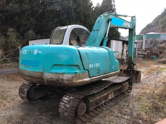 มาใหม่..KOBELCO SK120-2 มาร์คไฟว์  เก่านอกแท้  สภาพสวย 6,XXX  ชั่วโมง พร้อมใช้  โทร 089-7462641 สุวรรณี
