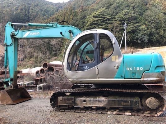 มาใหม่..KOBELCO SK120-2 มาร์คไฟว์  เก่านอกแท้  สภาพสวย 6,XXX  ชั่วโมง พร้อมใช้  โทร 089-7462641 สุวรรณี