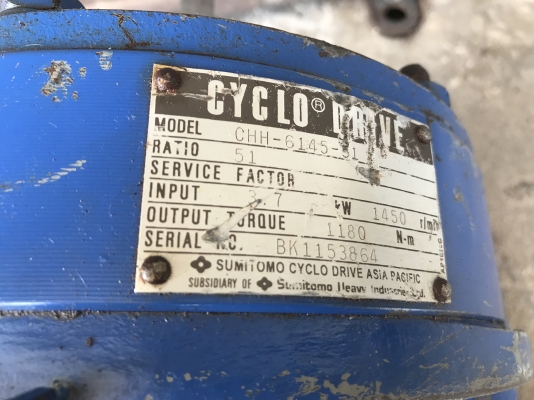 ขายหัวเกียร์ทดรอบ Cycro drive Sumitomo อัตราทด 1:51 สภาพสวยมาก หมุนนิ่ม แรงบิดเยอะ พร้อมใช้งาน