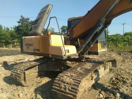 ขาย 1,100,000 SANY sy 215c เล่มทะเบียน 9,000 ชม. ไฟฟ้าครบ เครื่องดี ปั้มแรง เอวแน่น ช่วงล่างสวย รถพร้อมใช้เอกสารพร้อมโอน รถอยู่ ปทุมธานี 090-772-3710 090-772-3708