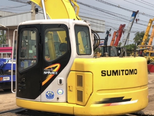 ขายรถขุด SUMITOMO SH125X-3 อาร์มยาวพิเศษ นำเข้าเองจากญี่ปุ่น สภาพสวยพร้อมใช้ มีVDOการทำงานครับ