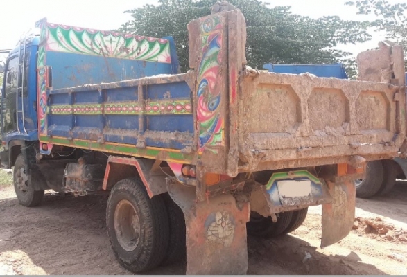 ISUZU DECA 195 HP 6HE1 หกล้อดั๊มพ์ เครื่องแน่นแรงดี ภายในสวยครบ แอร์เย็น เพาเวอร์ เบรคทริ๊ปฟี้ ช