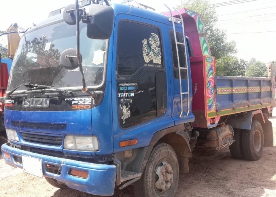 ISUZU DECA 195 HP 6HE1 หกล้อดั๊มพ์ เครื่องแน่นแรงดี ภายในสวยครบ แอร์เย็น เพาเวอร์ เบรคทริ๊ปฟี้ ช