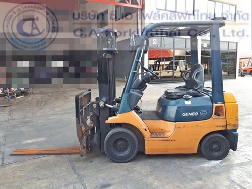 ขาย รถโฟล์คลิฟท์ TOYOTA รุ่น 7-FD18