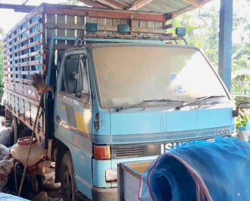 ขายด่วน ISUZU NKR 110 HP 4BE1 รถบ้านแท้พร้อมใช้งานได้เลย กระบะคอกไม้สวยๆความยาว 4.30 เมตร เครื่องแน่