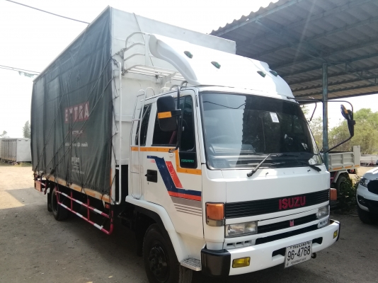 6 ล้อใหญ่ ISUZU ROCKY FRR 195 แรงม้า ยาว 6.20 ม. รถสวยเดิมทั้งคัน+สภาพพร้อมใช้งาน (มีเล่มพร้อมโอน)
