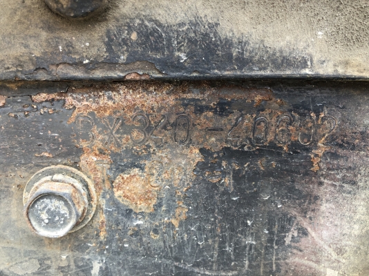 ขาย คัสซีพร้อมเล่ม6ล้อ รถบัส HINO BX340