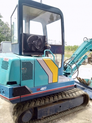 รถแบคโฮ KOBELCO SK027 รถเก่านอกนำเข้า ยังไม่เคยใช้งานในไทย มีระบบเต่า-กระต่าย มีแอร์เย็น รถเร็วแรง สภาพดีพร้อมใช้งาน มีเอกสารใบอินวอยซ์