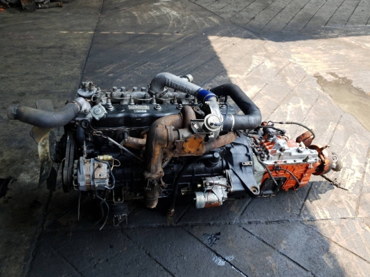 เครื่อง  6bd1    เทอร์โบ 200 แรง  พร้อมเกียร์  (ใบคุม)