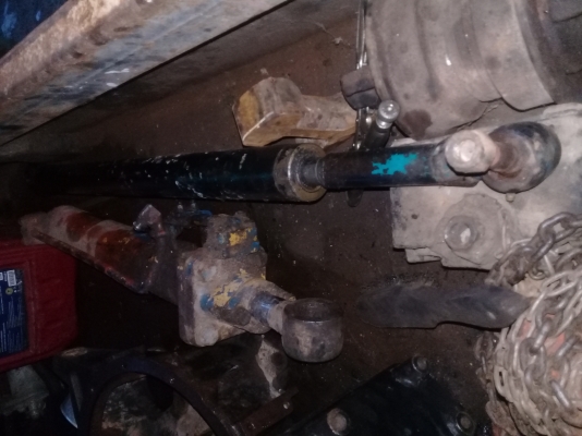 กระบอกไฮดรอลิคพร้อมปั๊มและคอนโทรล