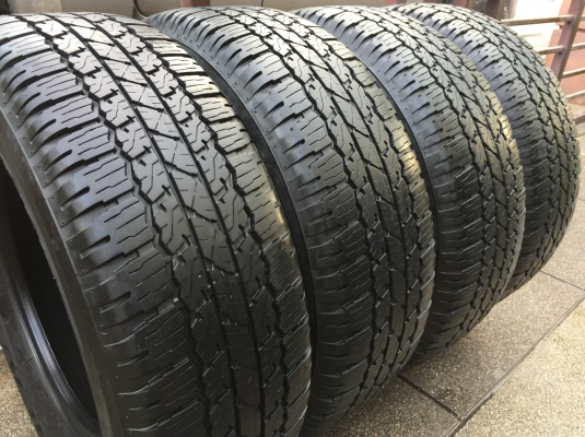 ยาง Bridgestone 265 65 17 ปี18 ดอกเต็ม ไม่มีปะ ใช้ยาว ราคาไม่แพง ยาง Bridgestone 265 65 17 ปี18 ดอกเต็ม ไม่มีปะ ใช้ยาว ราคาไม่แพง