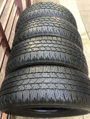 ยาง Bridgestone 265 65 17 ปี18 ดอกเต็ม ไม่มีปะ ใช้ยาว ราคาไม่​แพง​