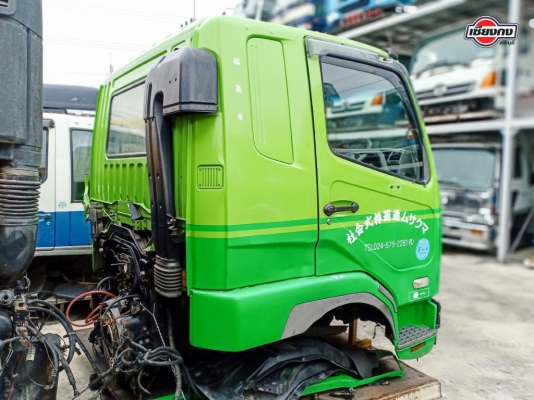 หัวเก๋ง  FUSO 629  หัวกว้าง พร้อมเครื่องยนต์ 6M60 Turbo สีเขียวจี๊ดสวยมากเลยครับ