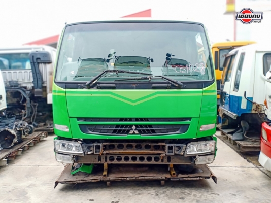 หัวเก๋ง  FUSO 629  หัวกว้าง พร้อมเครื่องยนต์ 6M60 Turbo สีเขียวจี๊ดสวยมากเลยครับ