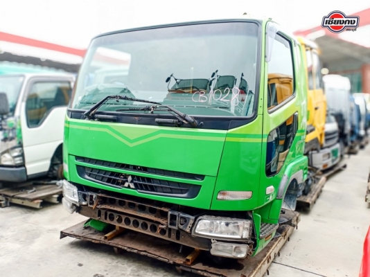 หัวเก๋ง  FUSO 629  หัวกว้าง พร้อมเครื่องยนต์ 6M60 Turbo สีเขียวจี๊ดสวยมากเลยครับ