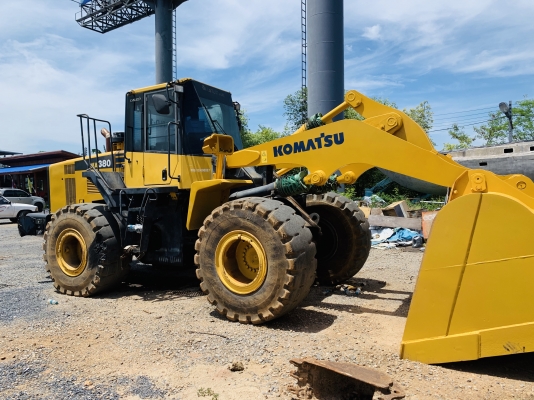 ขายรถตัก KOMATSU WA380-6 เอกสารใบแจ้งจำหน่าย
