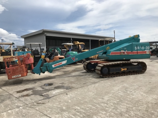 ลิฟต์กระเช้า AICHI SR182 ยกได้สูง 18 เมตร สภาพสวยจัด ถึงไทยแล้ว นำเข้าจากญี่ปุ่น ไม่แพงครับ