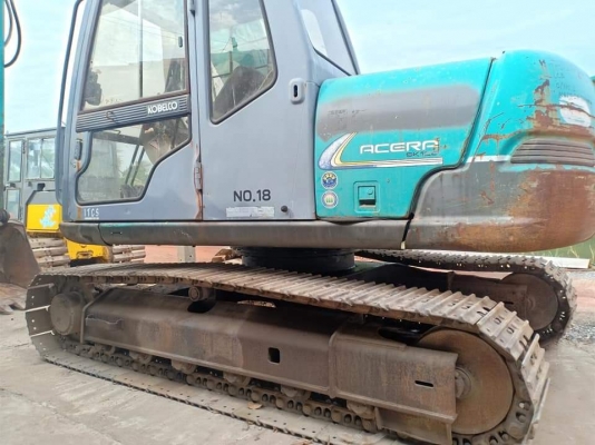 ขายจ้า.  KOBELCO SK 120-3 มาร์คไฟว์  ซุปเปอร์  เก่านอกแท้  ปลายาวพิเศษ มีลายแย๊ก 5,xxx ชั่วโมง  พร้อมใช้  โทร 089-3818694 จ๊อย