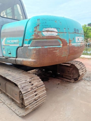 ขายจ้า.  KOBELCO SK 120-3 มาร์คไฟว์  ซุปเปอร์  เก่านอกแท้  ปลายาวพิเศษ มีลายแย๊ก 5,xxx ชั่วโมง  พร้อมใช้  โทร 089-3818694 จ๊อย