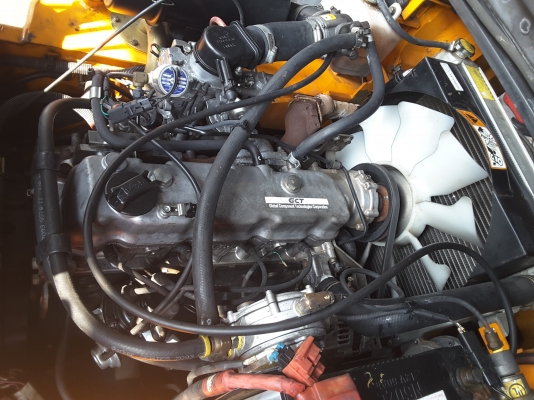 1.5 ตันเสายกสูง 3 เมตรงาสไลน์ซ้ายขวาเกียร์ออโต้ สนใจ 0813535948