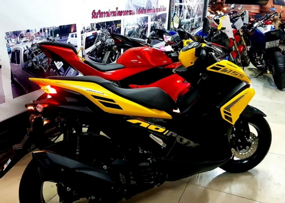 aerox ปี2018 สีเหลือง รถสวยไมล์น้อย 1 พันโล น้องๆป้ายแดงเลย 52900 aerox ปี2018 สีเหลือง รถสวยไมล์น้อย 1 พันโล น้องๆป้ายแดงเลย 52900