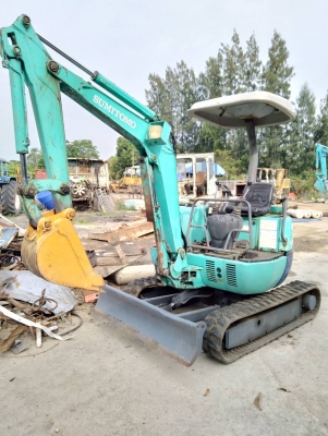 รถแบคโฮ SUMITOMO SH20 รถเก่านอกนำเข้า ยังไม่เคยใช้งานในไทย ชม.การทำงาน 2,000+ ชม. คอนโทลน้ำมัน ปั๊มนิ้ว รถสภาพดีพร้อมใช้งาน มีเอกสารใบอินวอยซ์