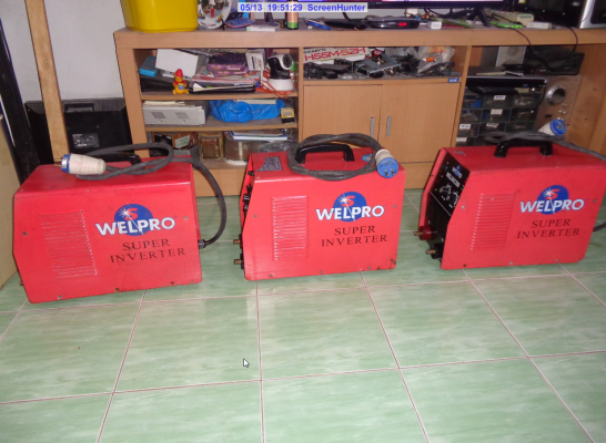 ขายเหมาตู้เชื่อม WELPRO MMA-200 WELARC200 (200แอมป์) 3ใบ