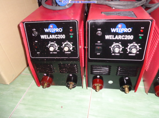 ขายเหมาตู้เชื่อม WELPRO MMA-200 WELARC200 (200แอมป์) 3ใบ