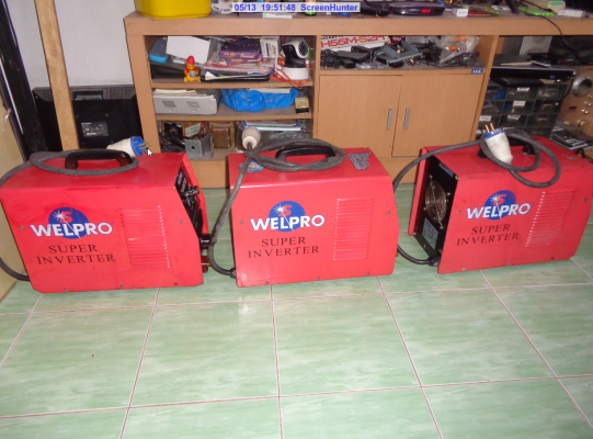 ขายเหมาตู้เชื่อม WELPRO MMA-200 WELARC200 (200แอมป์) 3ใบ