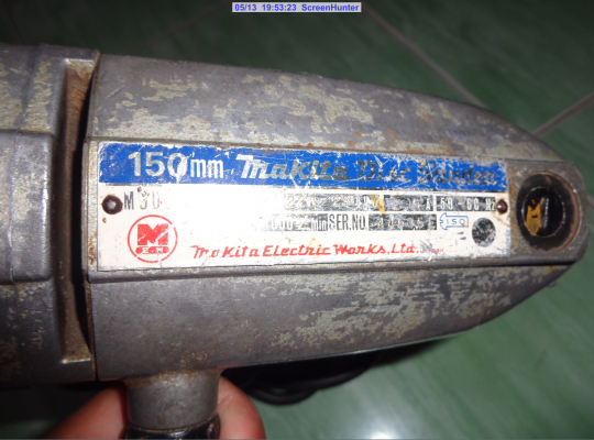 ขายเครื่องขัดสี Makita 9201 570W. 4000/min. ขายเครื่องขัดสี Makita 9201 570W. 4000/min.