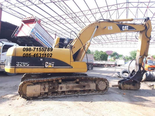 ขาย!! >>> CAT 320C รถสวยพร้อมใช้งาน มีลายหัวเจาะ <<< เบอร์ติดต่อ 098-7155789 086-4631102