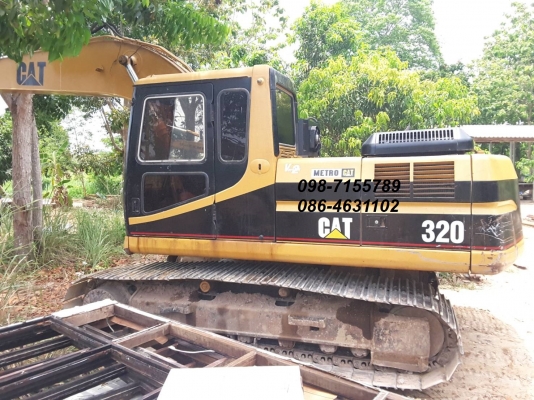 ขาย!! >>> CAT 320V.2 รถสวยพร้อมใช้งาน ช่วงล่างดี <<< เบอร์ติดต่อ 098-7155789 086-4631102