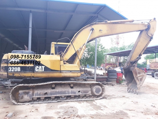 ขาย!! >>> CAT 320B ช่วงล่างดี มีเล่มทะเบียน <<< เบอร์ติดต่อ 098-7155789 086-4631102