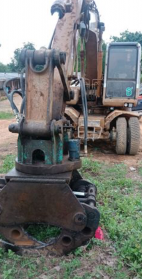 ขาย!! >>> Kobelco Sk100mark3 ล้อยางติดปากคีปไม้ <<< เบอร์ติดต่อ 098-7155789 086-4631102