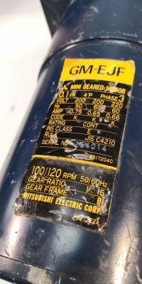 1,200 บ.ส่งถึงบ้านฟรี โทร 083-2000058 LINE ID: line832923 มอเตอร์เกียร์ทดยี่ห้อ MITSUBISHI ขนาดกำลัง