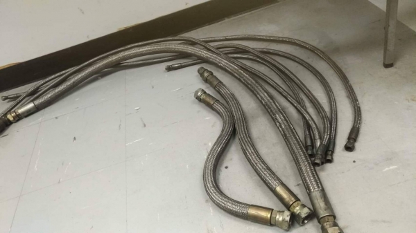 สายถักสเตนเลสแรงดันไฮดรอลิค