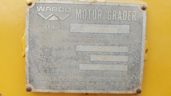 ขายตามสภาพ รถเกรด WABCO เครื่องพังเสื้อสูบทะลุ เกียร์ดี ระบบไฮดรอริคครบ เอกสารใบซื้อขาย ราคาต่อรองได้