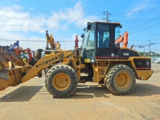 ขายรถตักล้อยาง CAT 910G นำเข้าเองจากญี่ปุ่น สภาพสวยพร้อมใช้ ถึงเร็วๆนี้ครับ