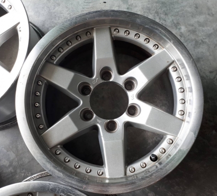 ล้อแท้ประมูลจากญี่ปุ่น Bradley  4X4Engineering Japan สภาพสวย4วง