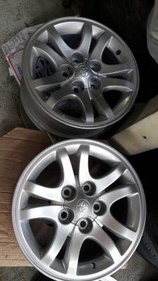 ล้อเดิม ขอบ15 ไทเกอร์ทำสีมาใหม่ ชุด4วง...