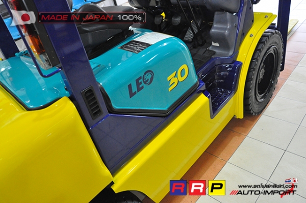ขายรถโฟล์คลิฟท์มือสอง KOMATSU รุ่น FG30C-12-546366 นำเข้าจากประเทศญี่ปุ่น 100\% ไม่เคยใช้งานในไทย