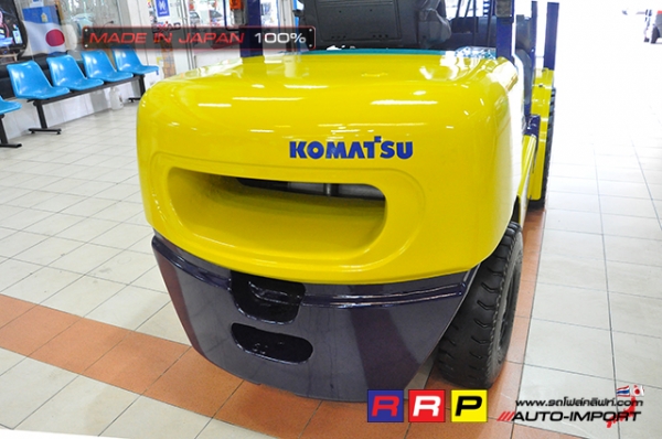 ขายรถโฟล์คลิฟท์มือสอง KOMATSU รุ่น FG30C-12-546366 นำเข้าจากประเทศญี่ปุ่น 100\% ไม่เคยใช้งานในไทย