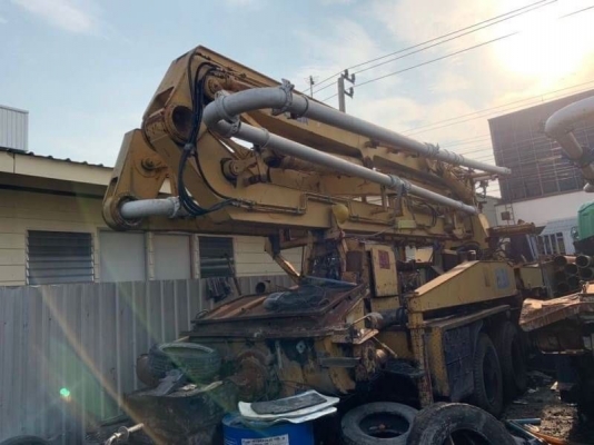 ขาย 850,000 รถยิงปูน ELBA 32 เมตร HINO SUMO FM226 เครื่อง P11C -320 แรง 2 เพลา สโลว์กลาง หัวเดิมบาง ยางดี คัสชีสวย เอกสารเล่มทะเบียน