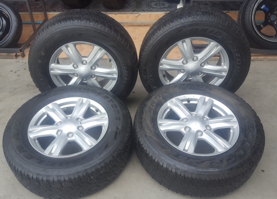 ขายล้อISUZU MU-Xขอบ17 ยางปี16  4 ล้อ