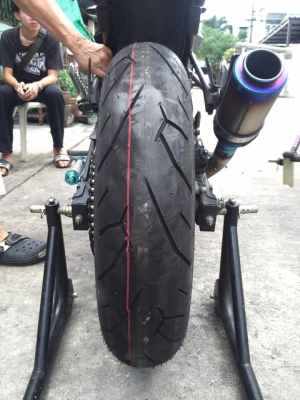 ยางใหม่ Duro ลาย รอสโซ่ทู ใส่ 150 cc. ถึง 400 cc.